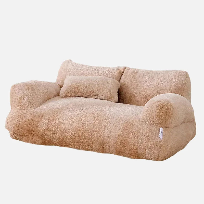 Snuggle Cloud Pet Sofa Khaki