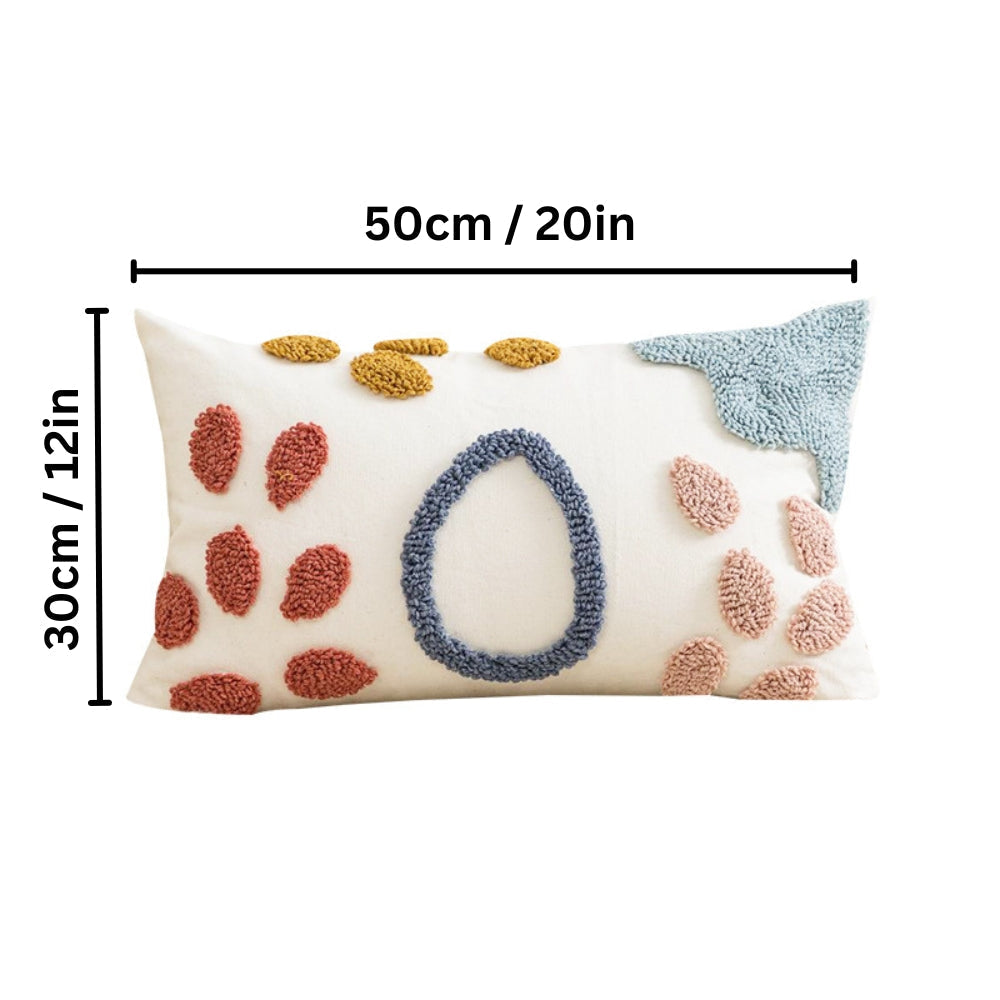 Snugi Colorful Dot Pattern Cushion Cover 12"x20"