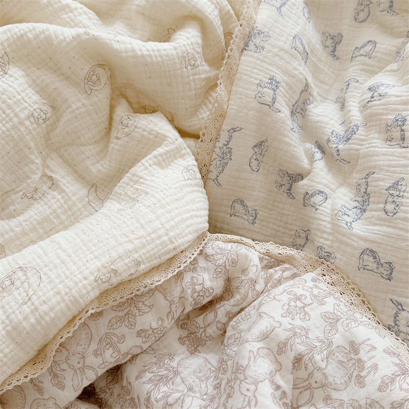 Animal Theme Comforter – Cotton Muslin