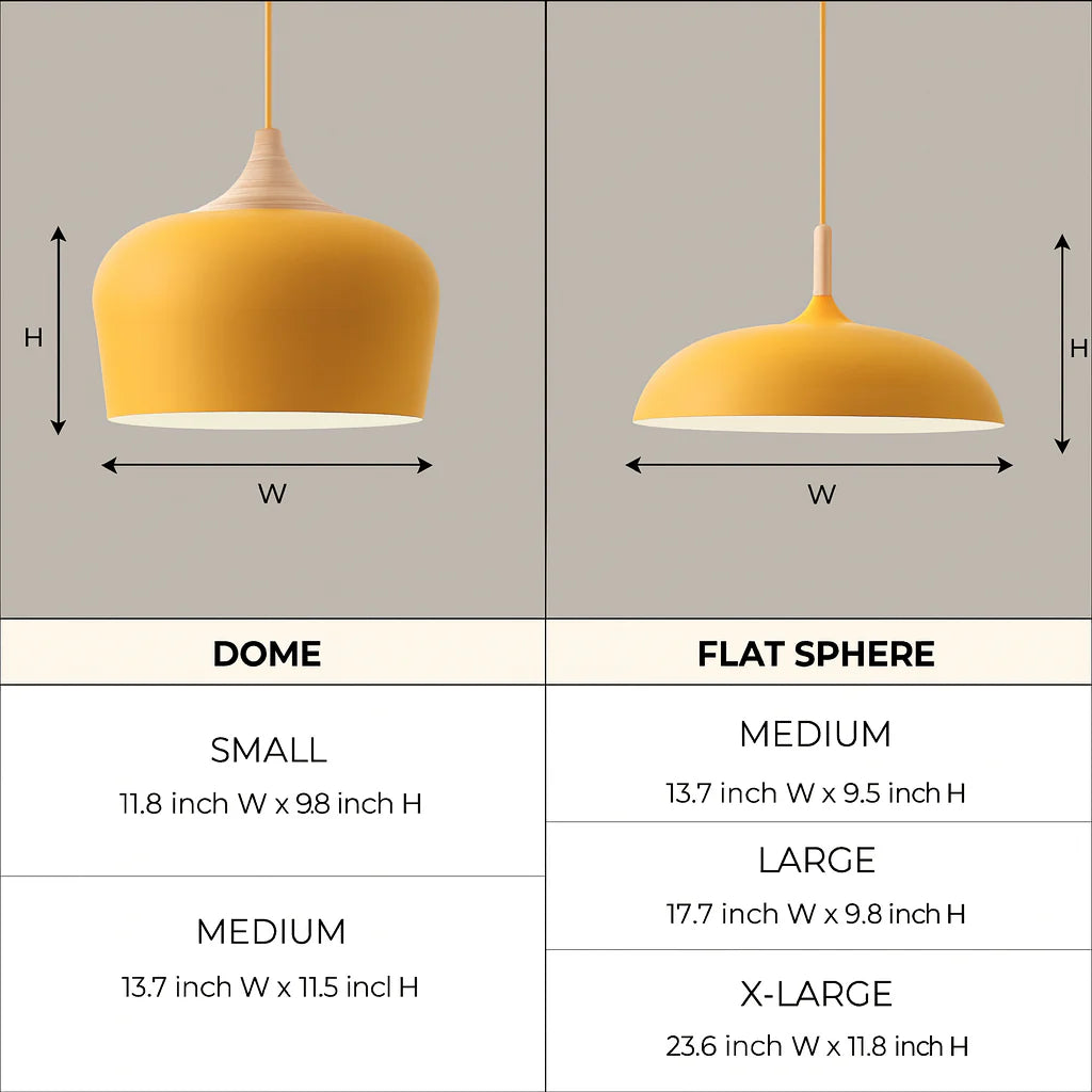 Soft Pastel Pendant Light