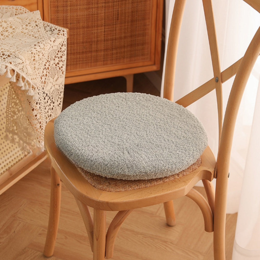 Soft Velvet Rabbit Chair Cushion Sage