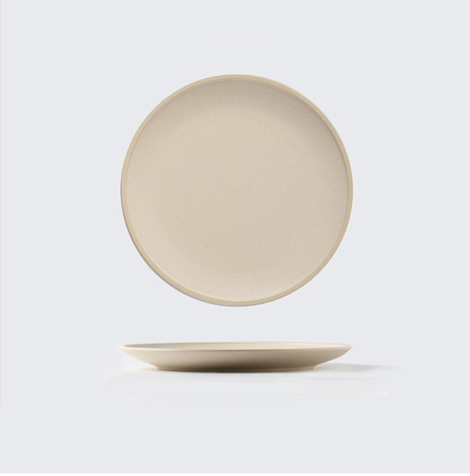 Soho Ceramic Stoneware Dinner Plates Ivory 10 inch Plate