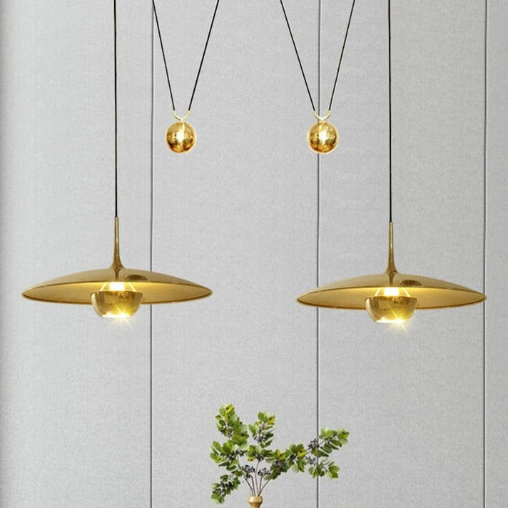 Sorrenti Plated Pendant Light