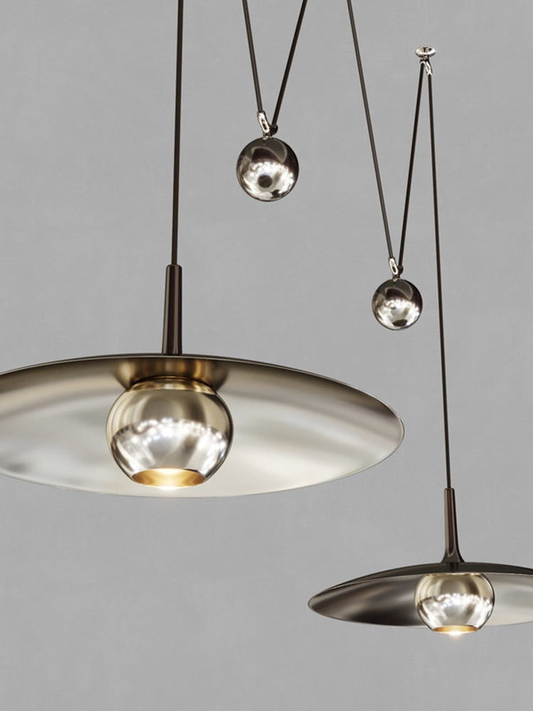 Sorrenti Plated Pendant Light