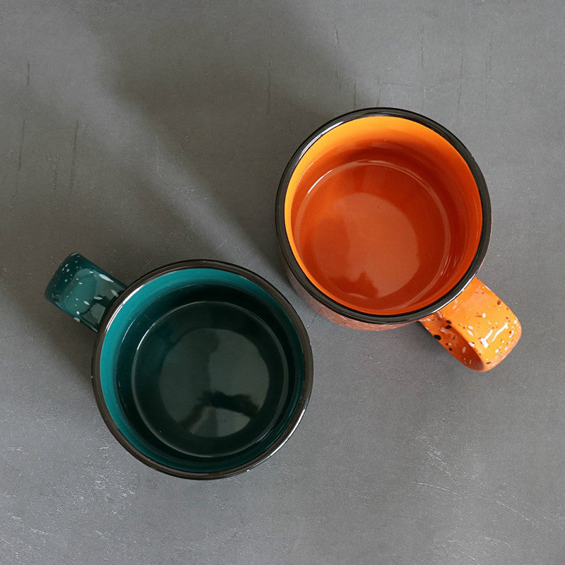 Splatter Ceramic Mugs