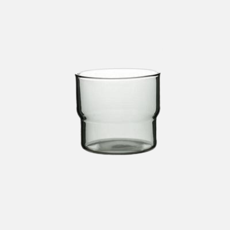 Stack Drinking Glasses Short Grey