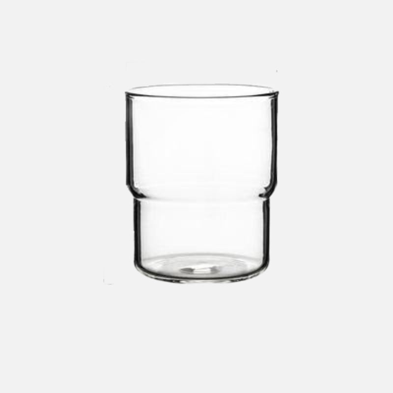 Stack Drinking Glasses Tall Clear