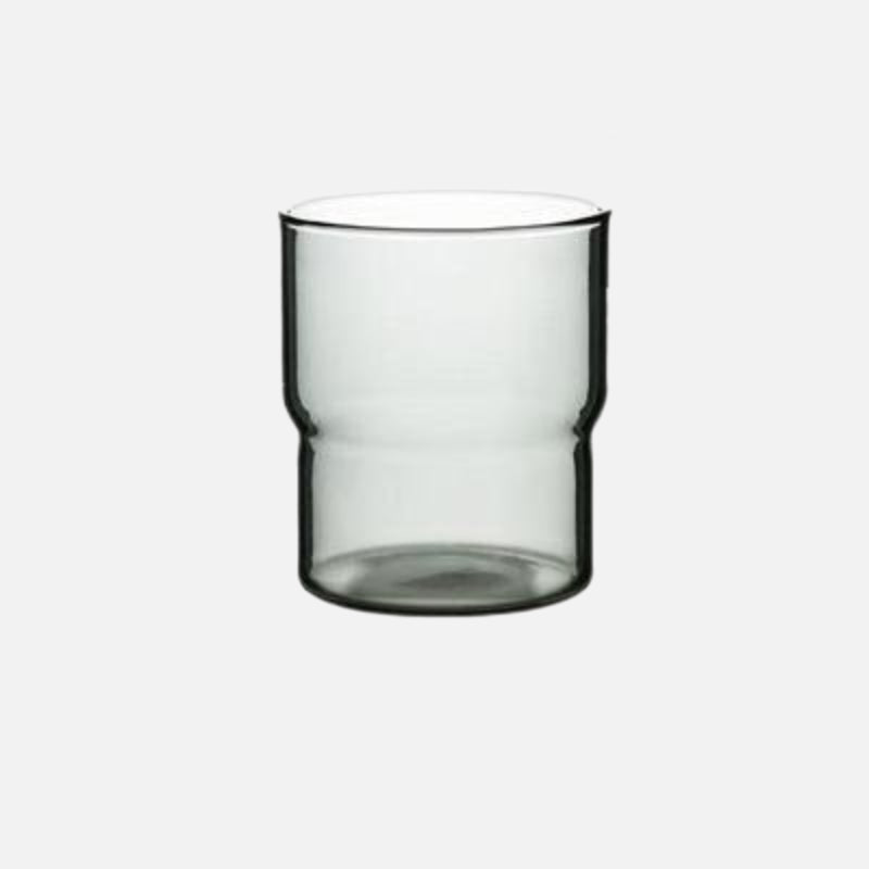 Stack Drinking Glasses Tall Grey