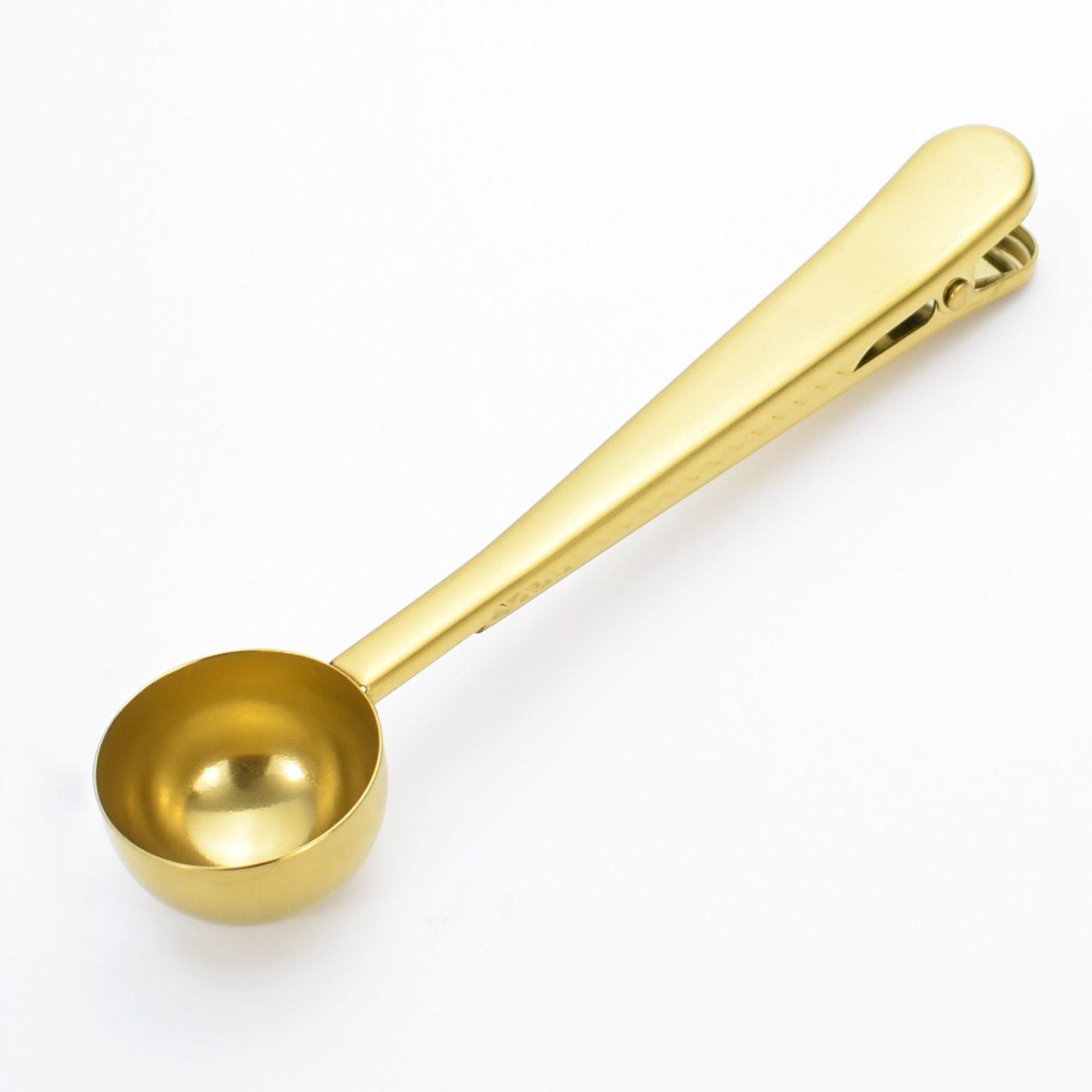 Stainless Steel Coffee Storage Spoon Gold