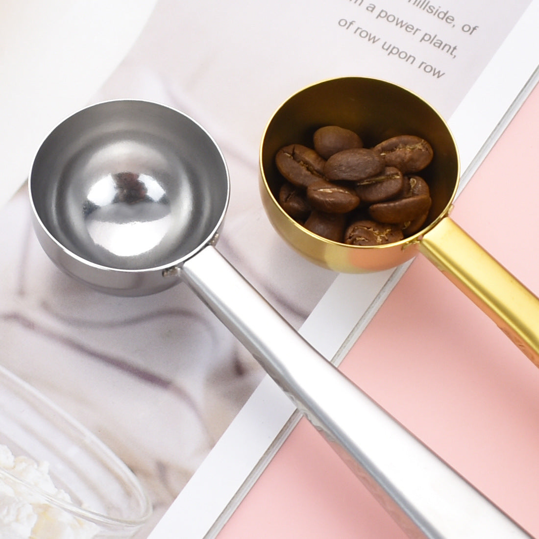 Stainless Steel Coffee Storage Spoon