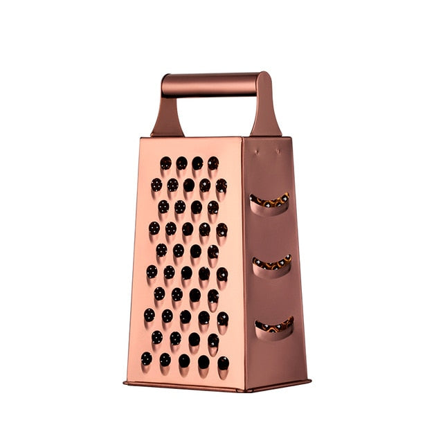 Stainless Steel Retro Fun Food Grater Rose Gold