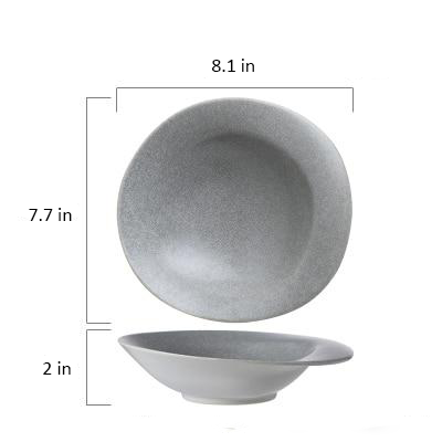 Stonewall Dining Set Deep Plate