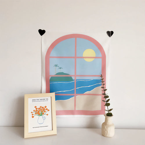 Aesthetic Window Tapestry A