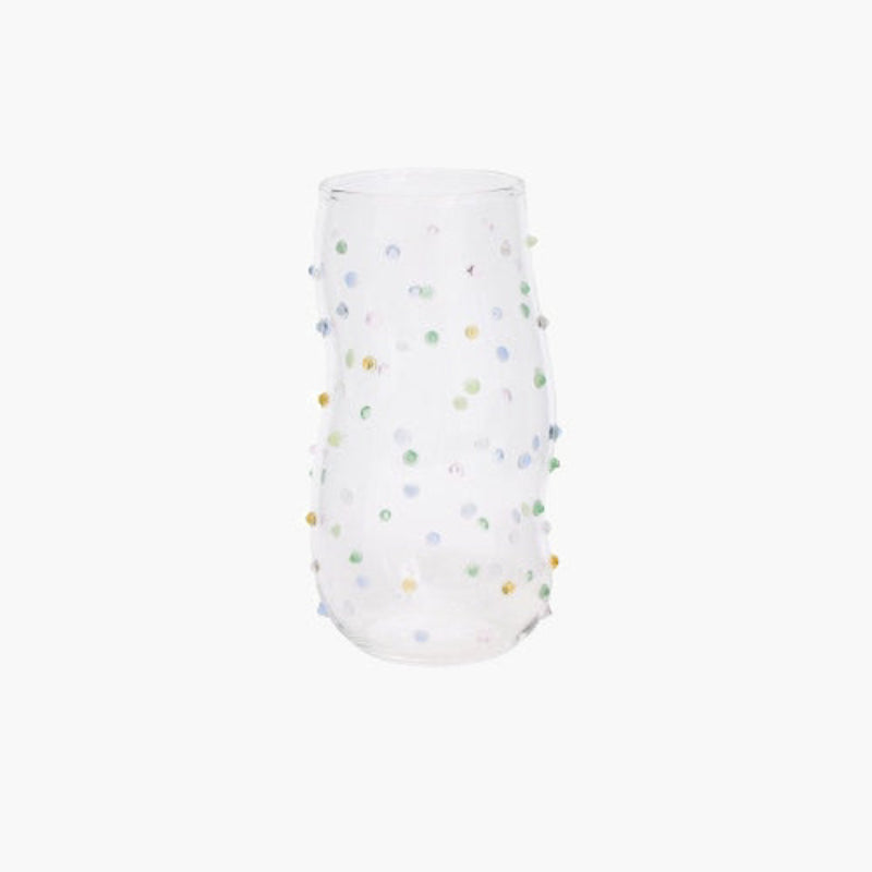 Sugar Coated Confetti Handmade Glass Confetti Tall cup