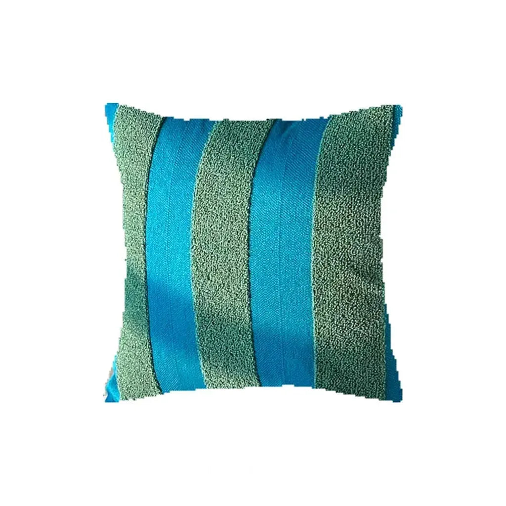 Summer Tufted Decorative Pillow Forest