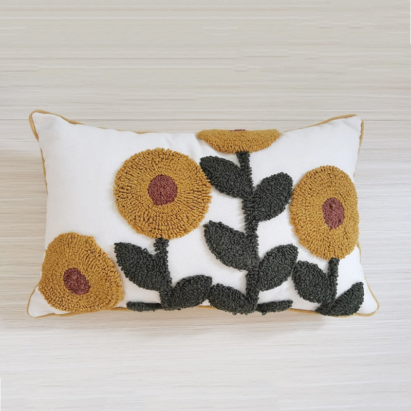 Sunflower Pillow Cover Large