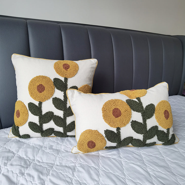 Sunflower Pillow Cover