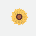 Sunflower Shape Coffee Coaster