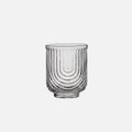 Sunlit Groove Glass Cups
