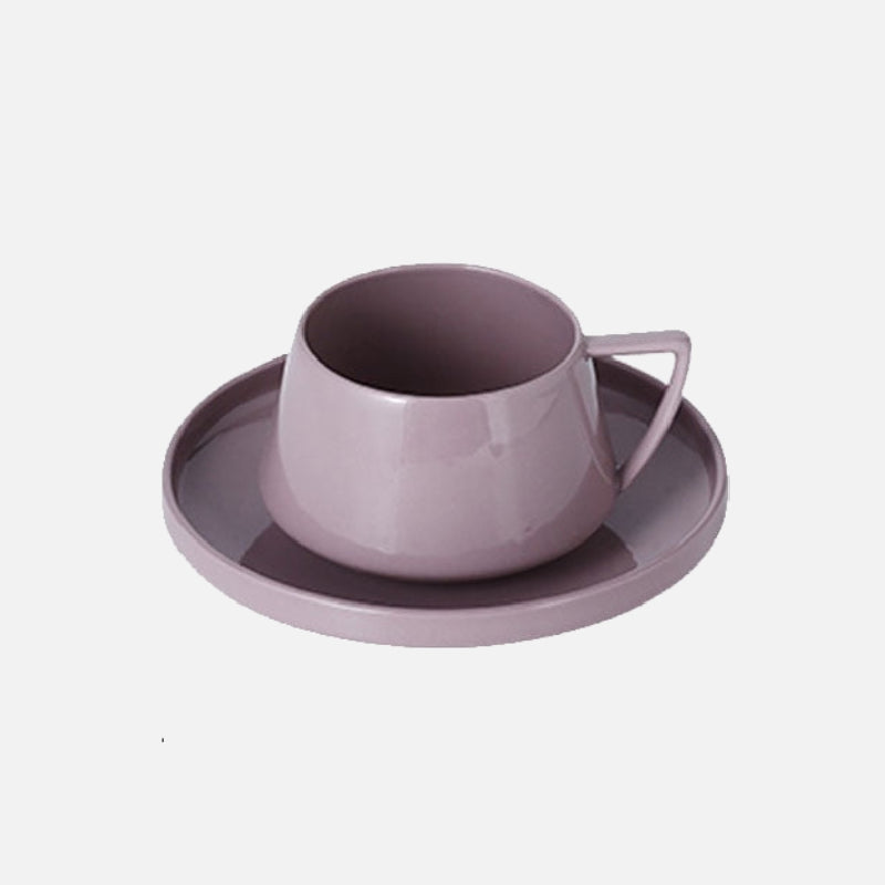 Sylvan Porcelain Cup & Saucer Set Lavender