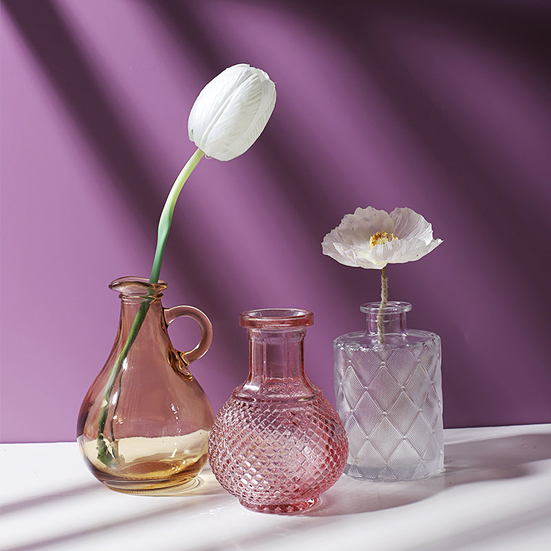 Sylvie Glass Flower Vase