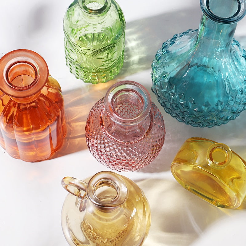 Sylvie Glass Flower Vase