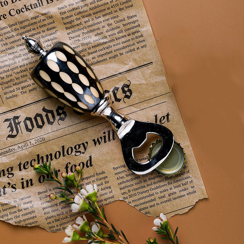 Tango Carved Wood Bottle Opener