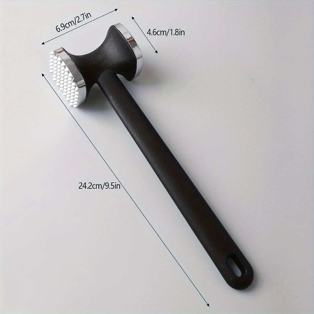Tender Pro Meat Tenderiser Hammer Silver