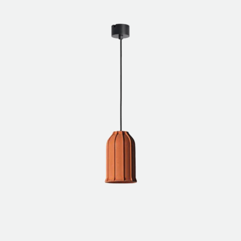 Terracotta Hut Cement Pendant LED Light - Final sale