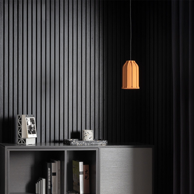 Terracotta Hut Cement Pendant LED Light - Final sale