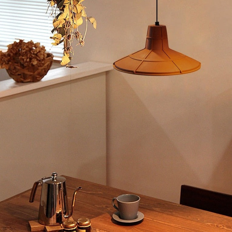 Terracotta Hut Cement Pendant LED Light