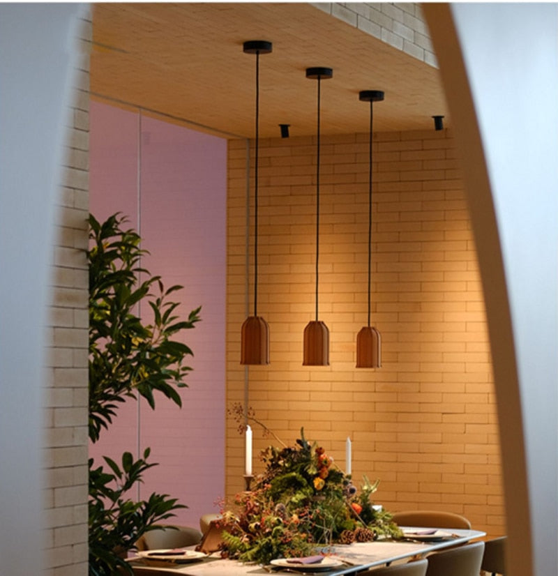 Terracotta Hut Cement Pendant LED Light - Final sale