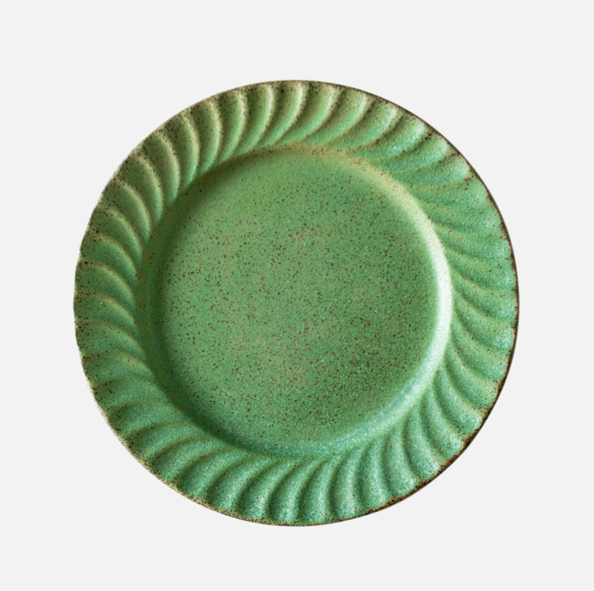 Texture Speckled Plate Jade