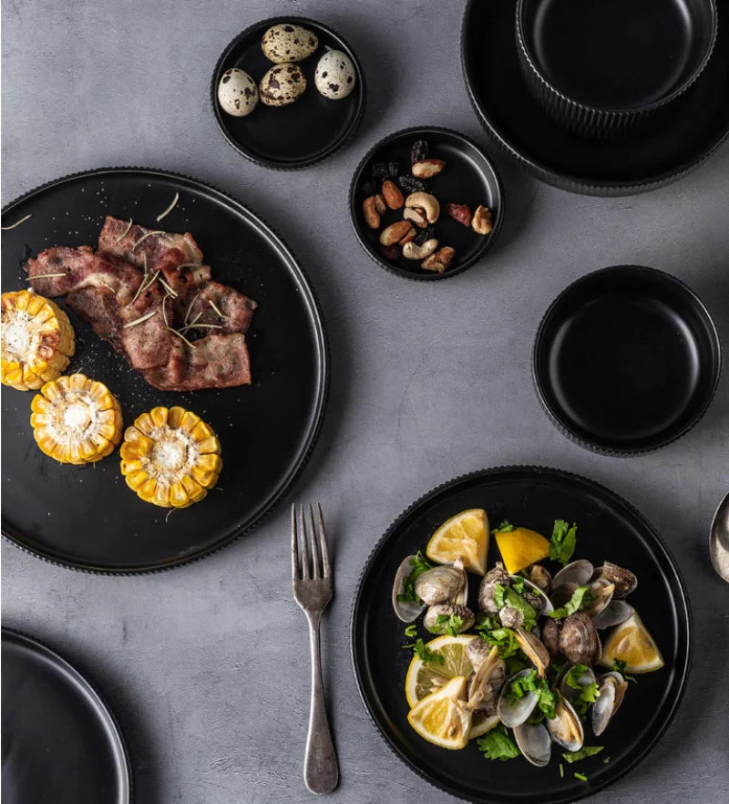 Tim Matte Glazed Ceramic Dinnerware