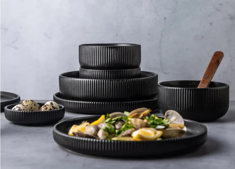Tim Matte Glazed Ceramic Dinnerware