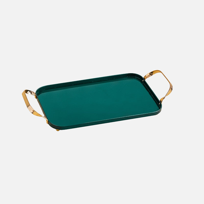 Tim Solid Color Tray Dark green