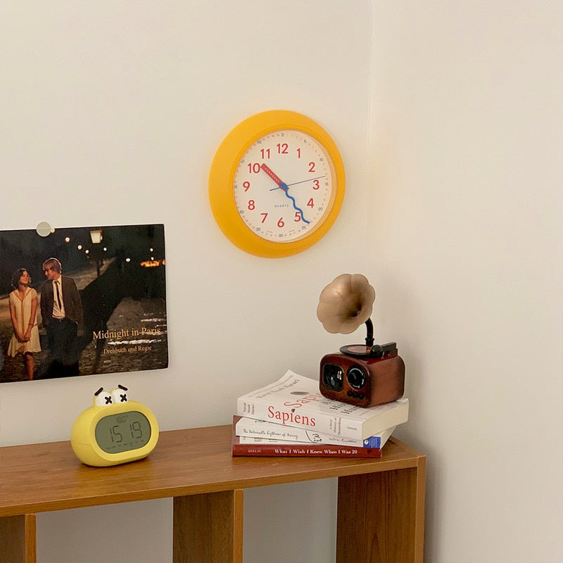 Time Flies Retro Wall Clock - Final Sale