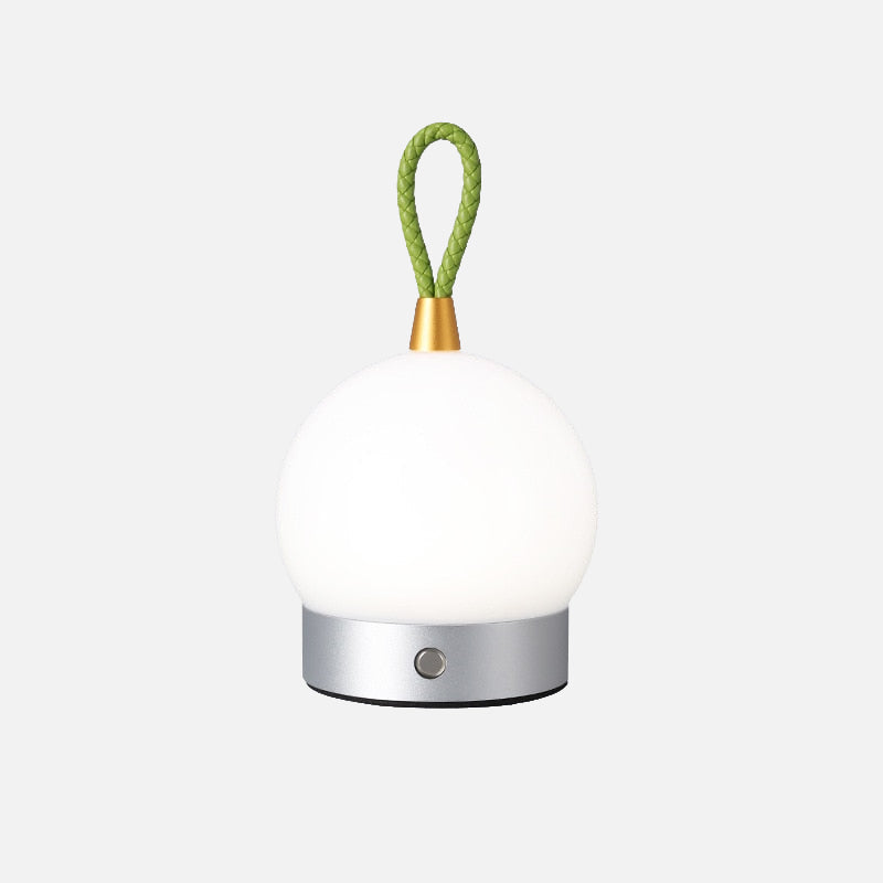 Timmy Orb Waterproof Cordless LED Lamp Silvery