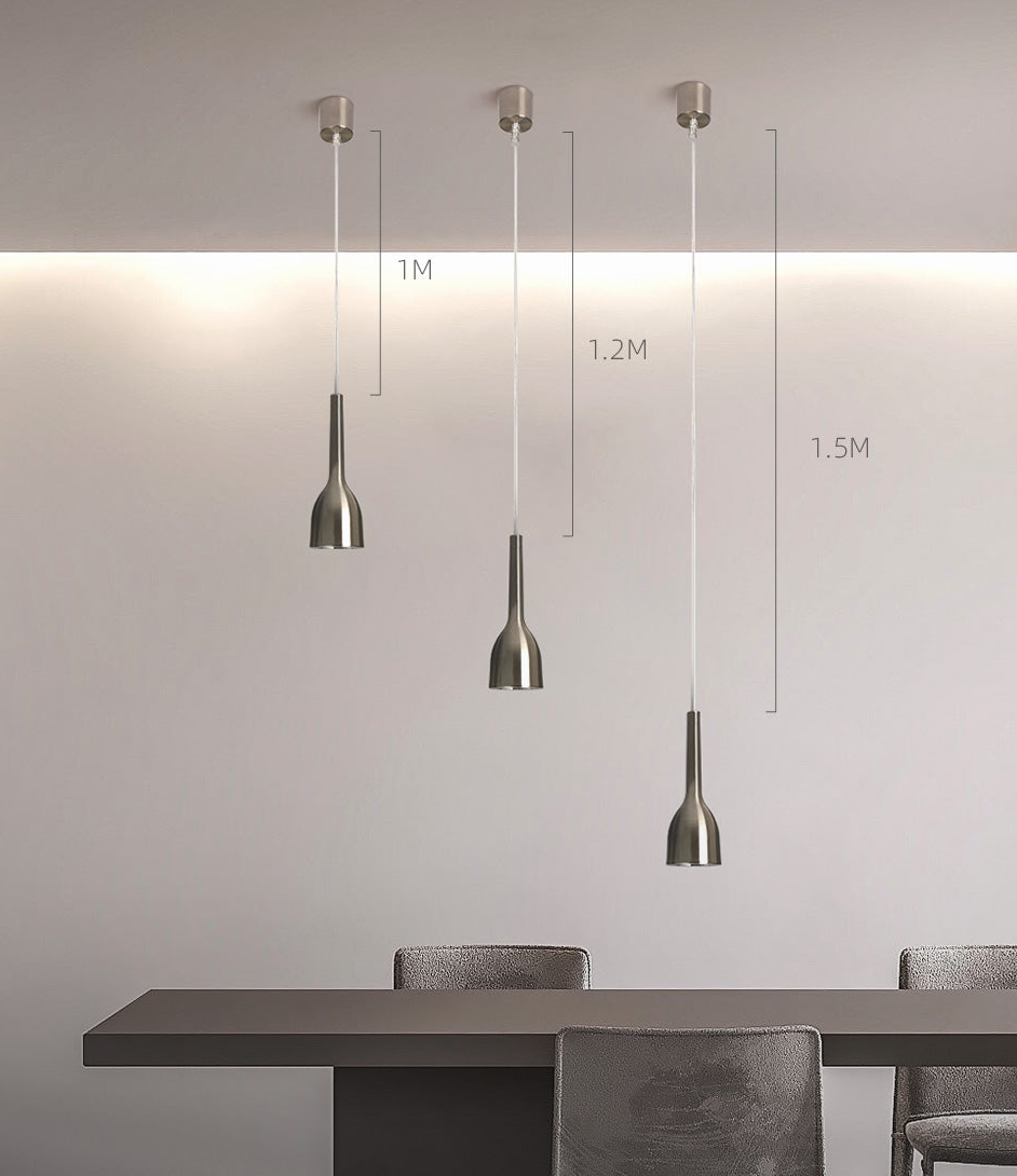 Token Nickel Anti-Glare LED Pendant Light