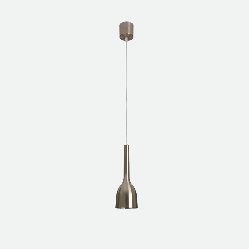 Token Nickel Anti-Glare LED Pendant Light - Final Sale