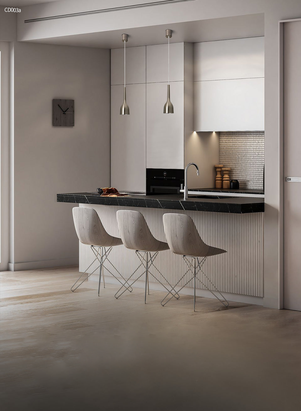 Token Nickel Anti-Glare LED Pendant Light - Final Sale