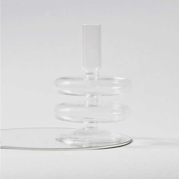 Trampoline Glass Candle Holders - Final Sale