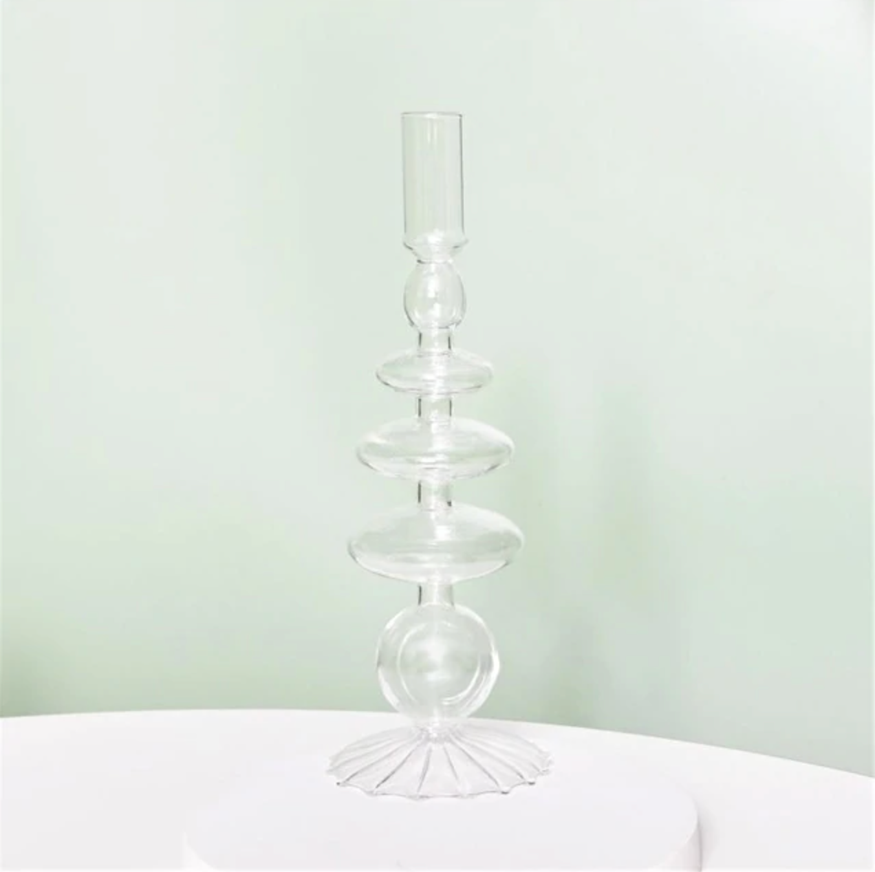 Trampoline Glass Candle Holders - Final Sale
