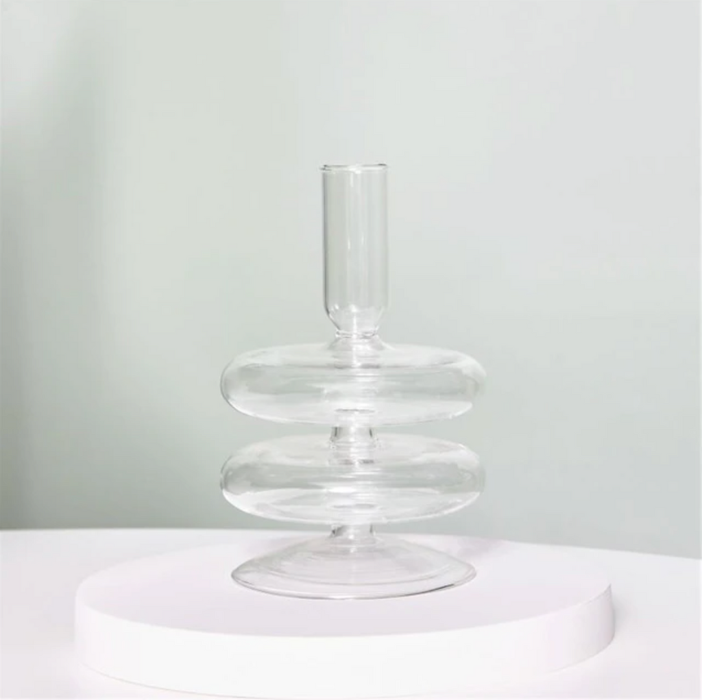 Trampoline Glass Candle Holders - Final Sale