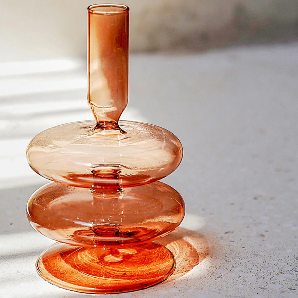 Trampoline Glass Candle Holders - Final Sale
