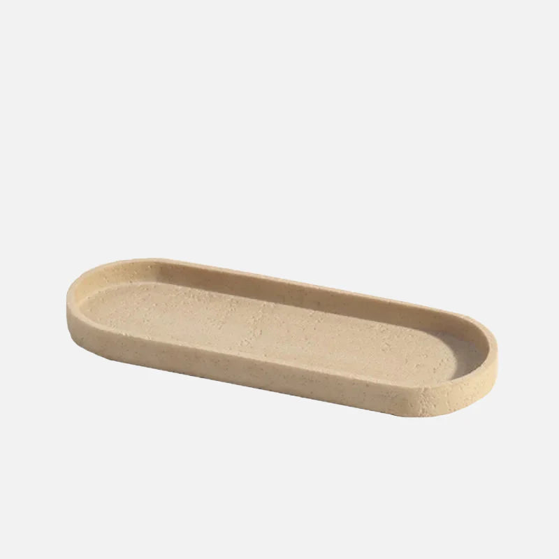 Travertine Cave Stone Bathroom Accessories Small Tray