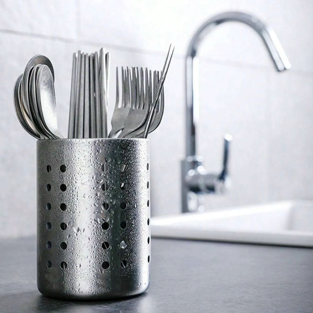 Trivent Stainless Kitchen Cutlery Organizer