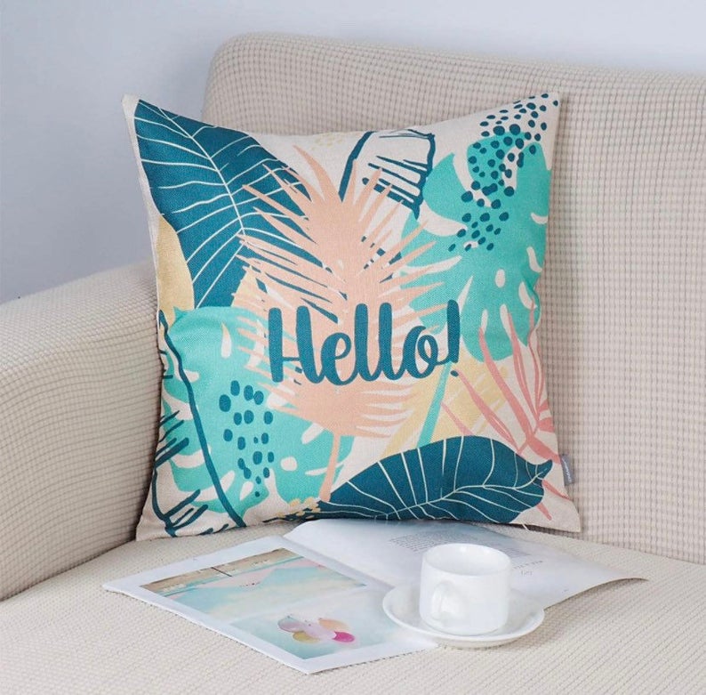 Summer Cushion Covers Tropical