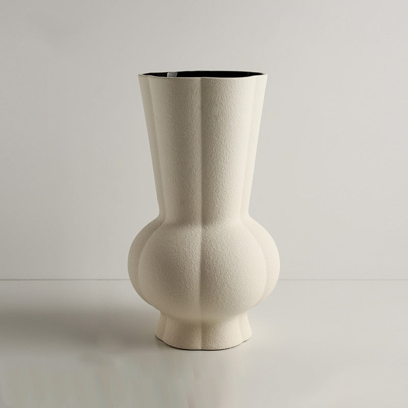 Tuber Rounds Flower Vase Open Vase