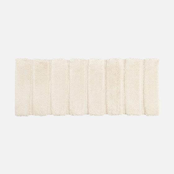 Tufted Pearl Channel Rug 24x58" Wheat